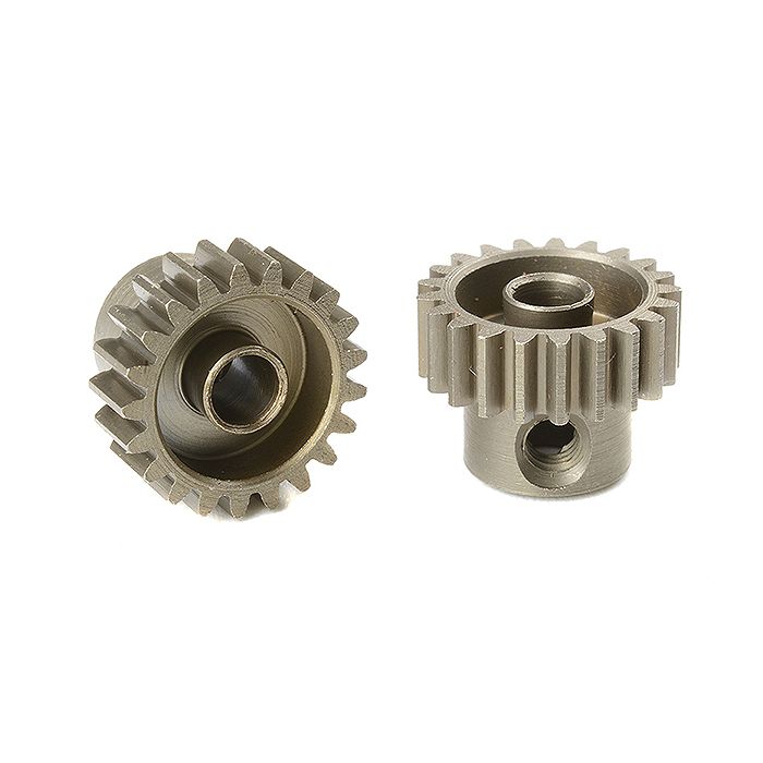 Corally 48 Dp Pinion Short Hardened Steel 21 Teeth Shaft Dia. 3.17mm