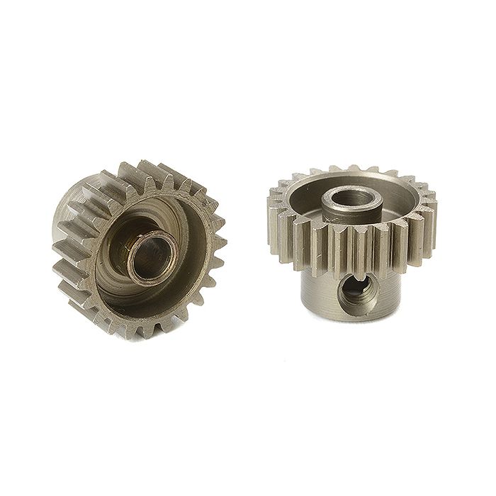 Corally 48 Dp Pinion Short Hardened Steel 23 Teeth Shaft Dia. 3.17mm