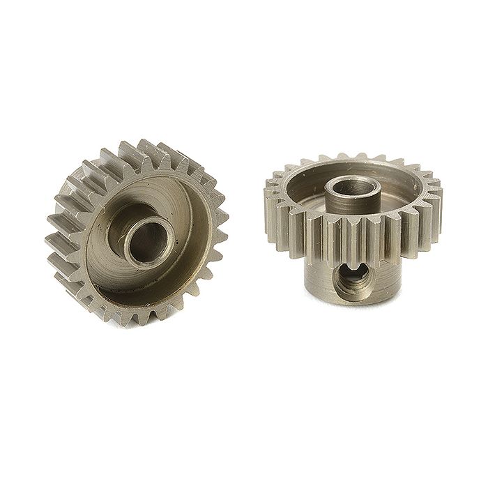 Corally 48 Dp Pinion Short Hardened Steel 25 Teeth Shaft Dia. 3.17mm