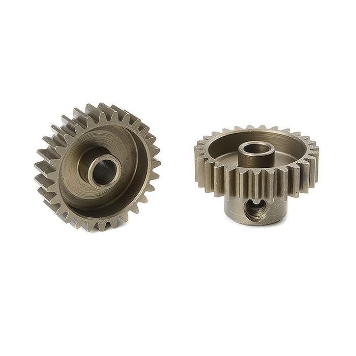 Corally 48 Dp Pinion Short Hardened Steel 27 Teeth Shaft Dia. 3.17mm