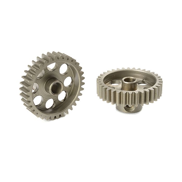 Corally 48 Dp Pinion Short Hardened Steel 34 Teeth Shaft Dia. 3.17mm