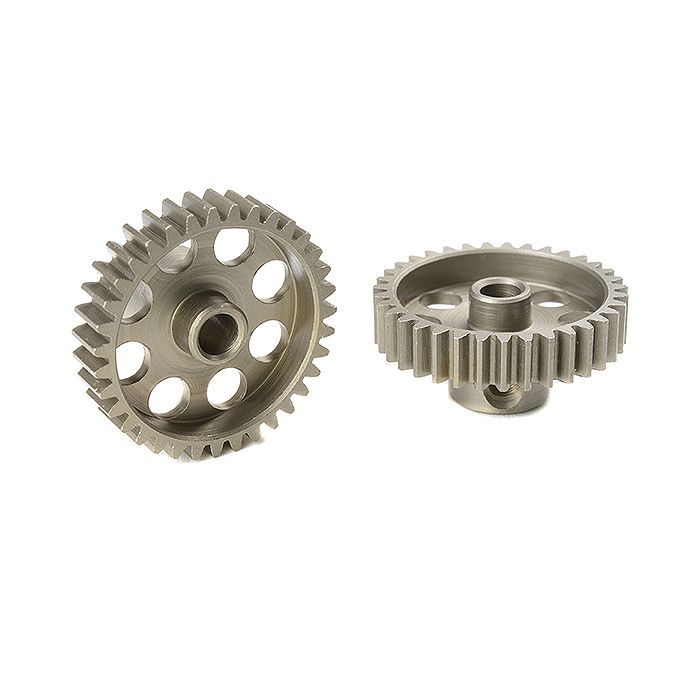 Corally 48 Dp Pinion Short Hardened Steel 35 Teeth Shaft Dia. 3.17mm