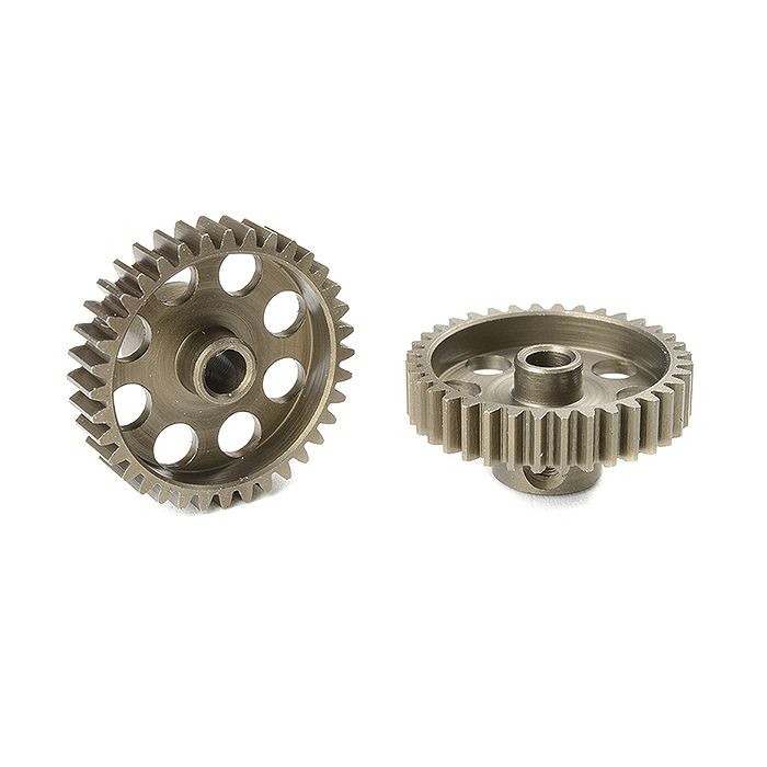 Corally 48 Dp Pinion Short Hardened Steel 36 Teeth Shaft Dia. 3.17mm