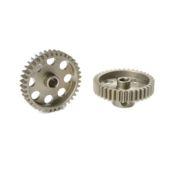 Corally 48 Dp Pinion Short Hardened Steel 38 Teeth Shaft Dia. 3.17mm