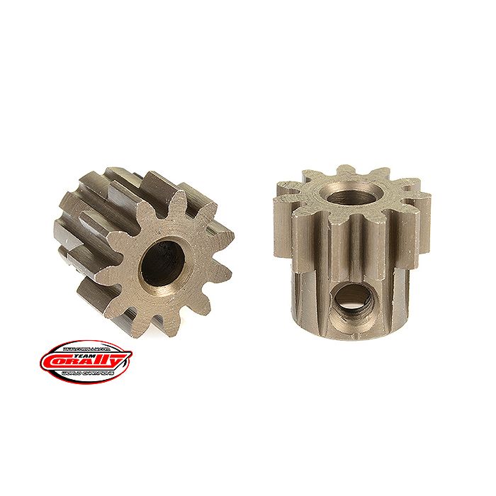 Corally 32 Dp Pinion Short Hardened Steel 11 Teeth Shaft Dia. 3.17mm