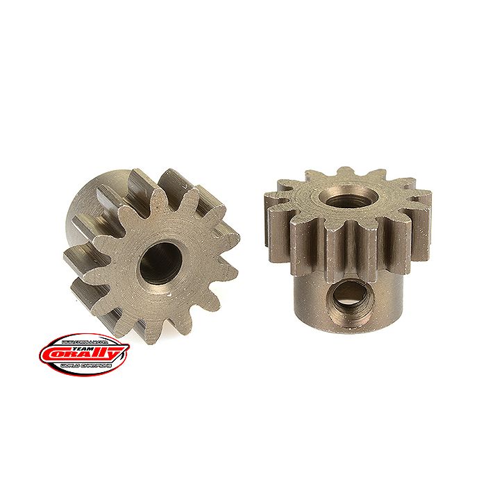 Corally 32 Dp Pinion Short Hardened Steel 13 Teeth Shaft Dia. 3.17mm