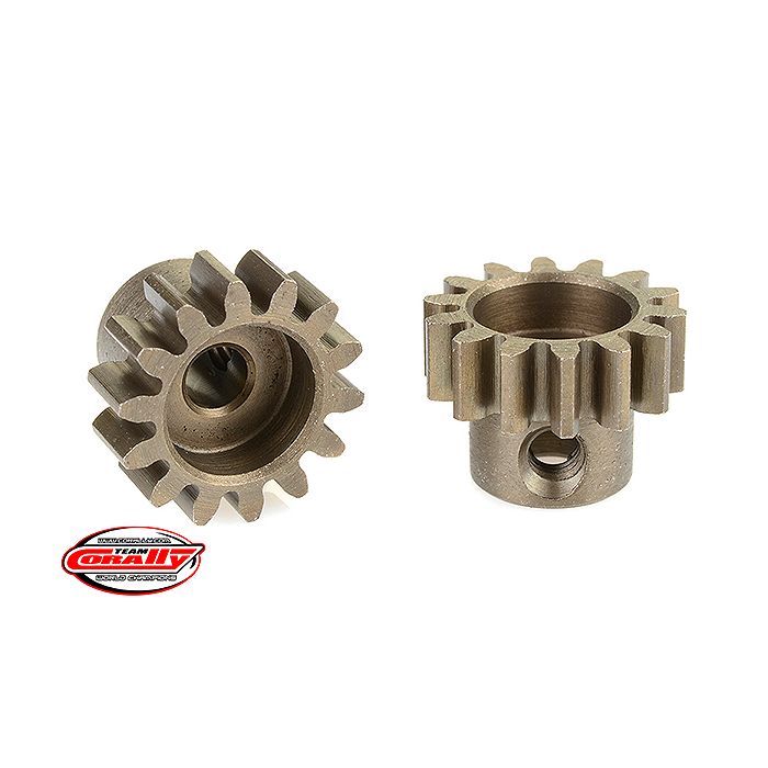 Corally 32 Dp Pinion Short Hardened Steel 14 Teeth Shaft Dia. 3.17mm