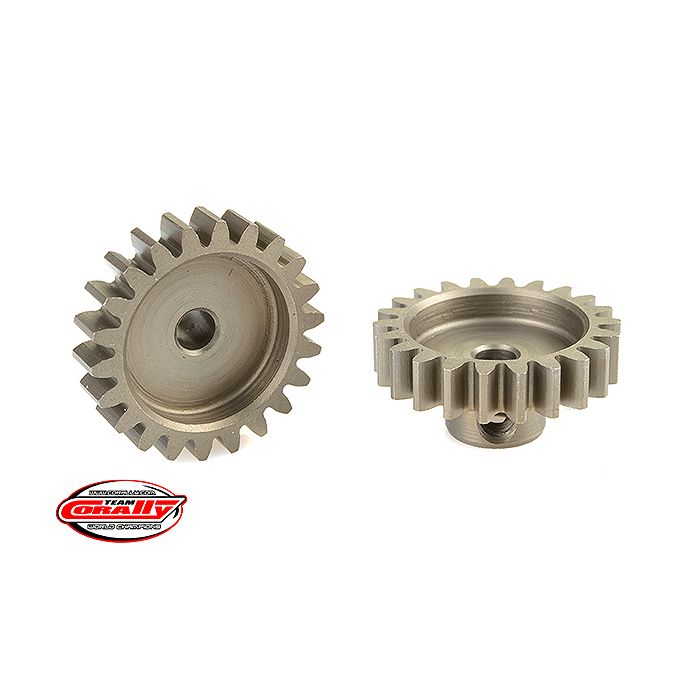 Corally 32 Dp Pinion Short Hardened Steel 22 Teeth Shaft Dia. 3.17mm
