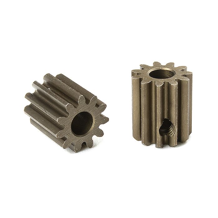 Corally M0.6 Pinion Short Hardened Steel 11 Teeth Shaft Dia. 3.17mm