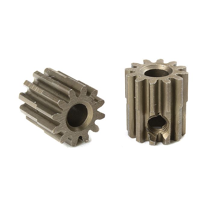 Corally M0.6 Pinion Short Hardened Steel 12 Teeth Shaft Dia. 3.17mm