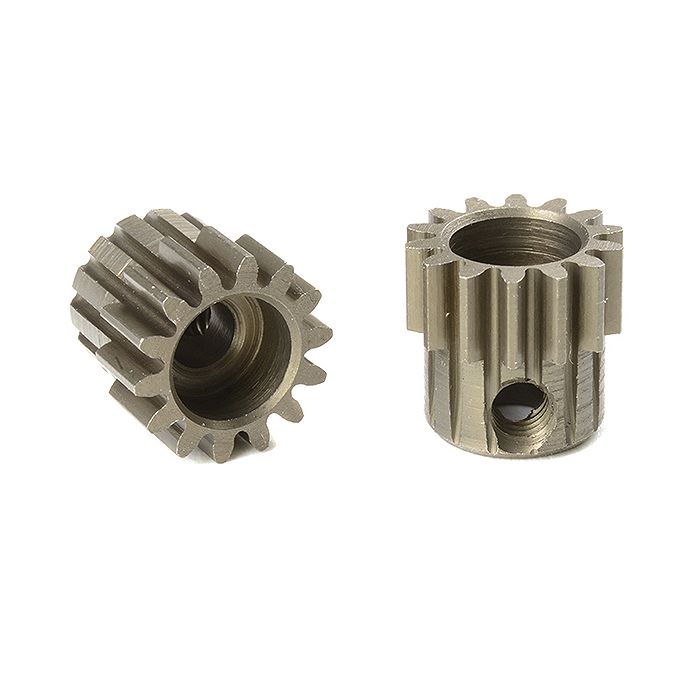 Corally M0.6 Pinion Short Hardened Steel 14 Teeth Shaft Dia. 3.17mm