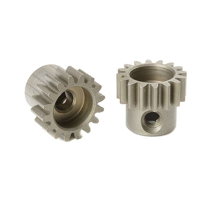 Corally M0.6 Pinion Short Hardened Steel 16 Teeth Shaft Dia. 3.17mm