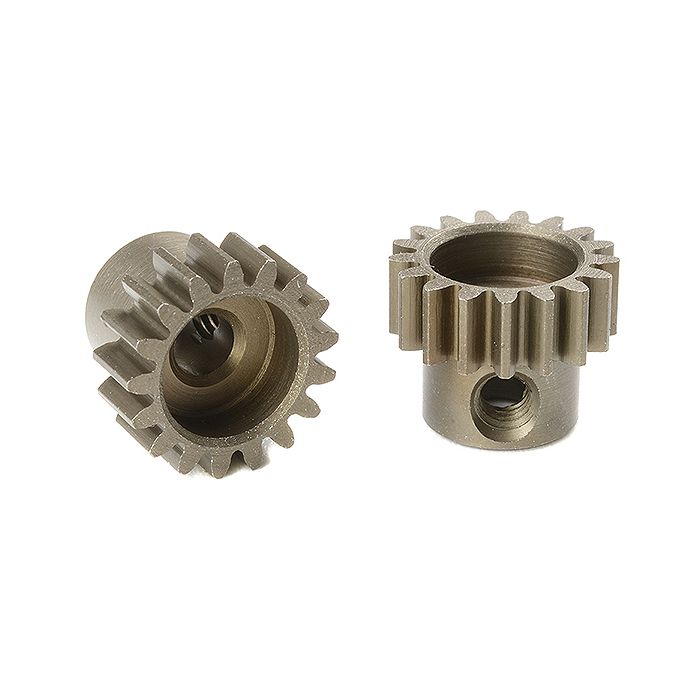 Corally M0.6 Pinion Short Hardened Steel 17 Teeth Shaft Dia. 3.17mm