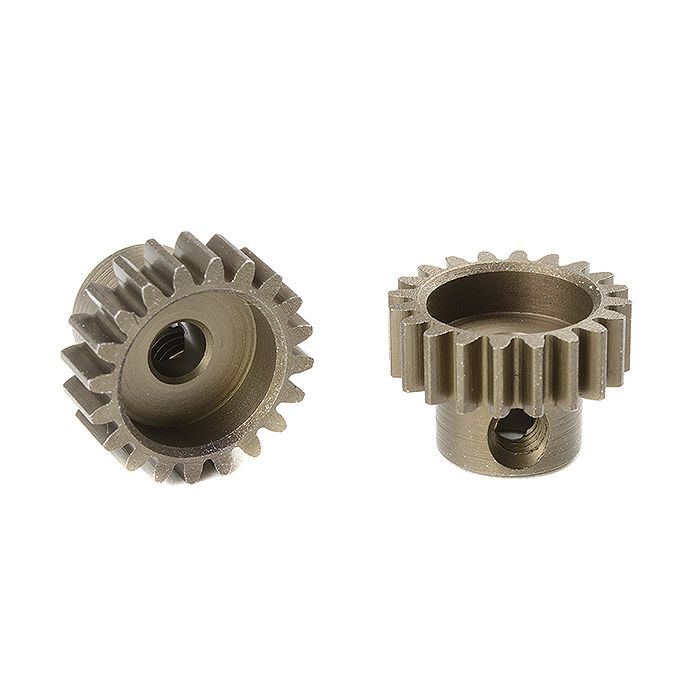 Corally M0.6 Pinion Short Hardened Steel 20 Teeth Shaft Dia. 3.17mm