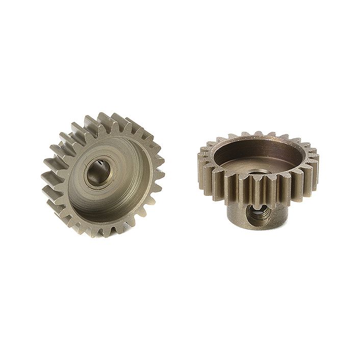Corally M0.6 Pinion Short Hardened Steel 24 Teeth Shaft Dia. 3.17mm
