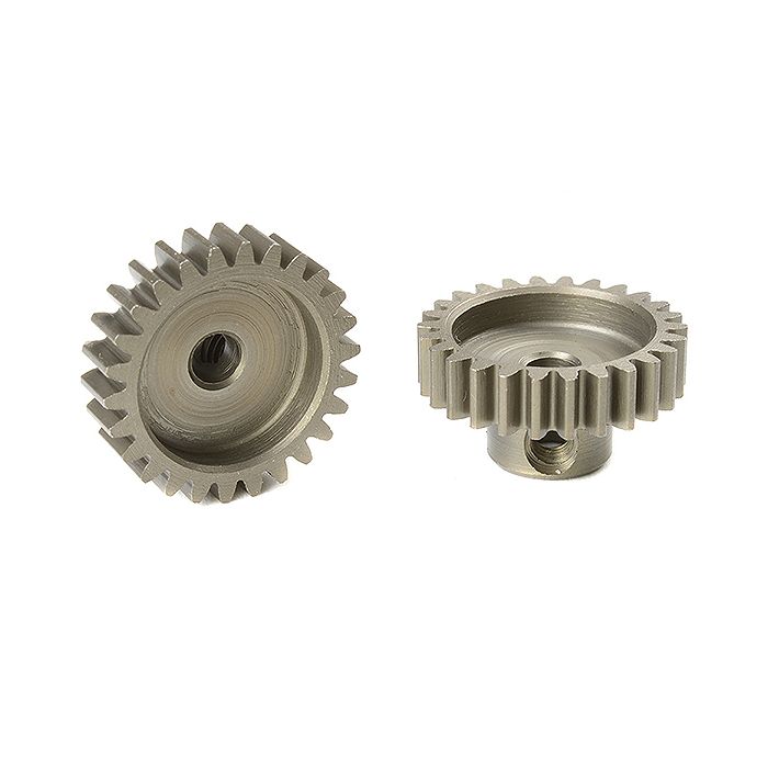 Corally M0.6 Pinion Short Hardened Steel 26 Teeth Shaft Dia. 3.17mm