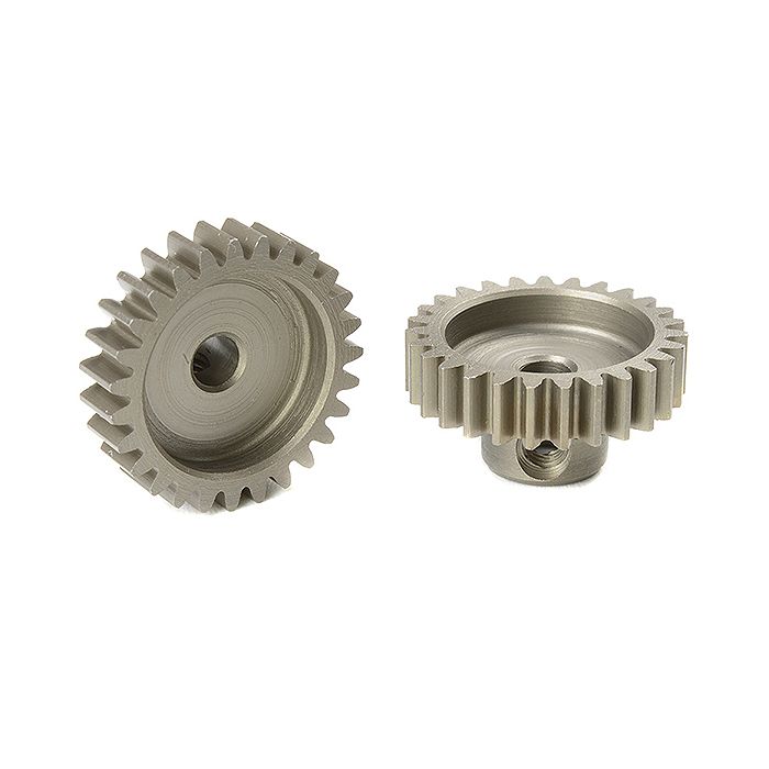 Corally M0.6 Pinion Short Hardened Steel 27 Teeth Shaft Dia. 3.17mm