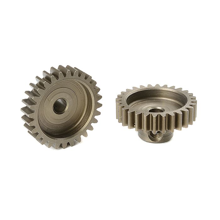 Corally M0.6 Pinion Short Hardened Steel 28 Teeth Shaft Dia. 3.17mm