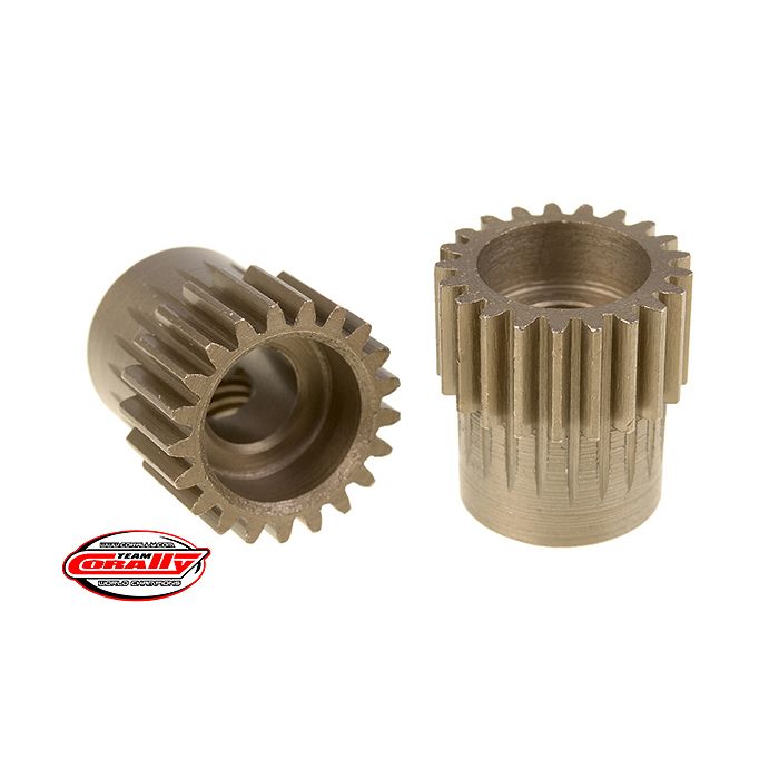 Corally 48 Dp Pinion Short Hardened Steel 21 Teeth 5m