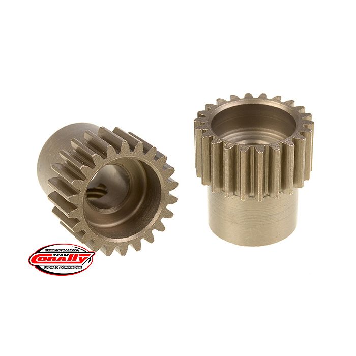 Corally 48 Dp Pinion Short Hardened Steel 22 Teeth 5m