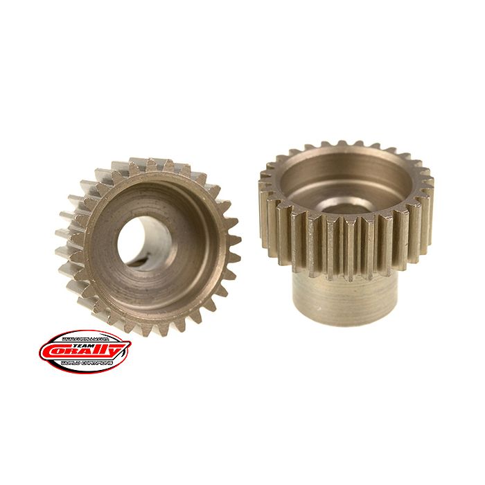 Corally 48 Dp Pinion Short Hardened Steel 28 Teeth 5m