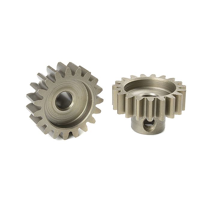 Corally M1.0 Pinion Short Hardened Steel 19 Teeth Shaft Dia. 5mm Mod1