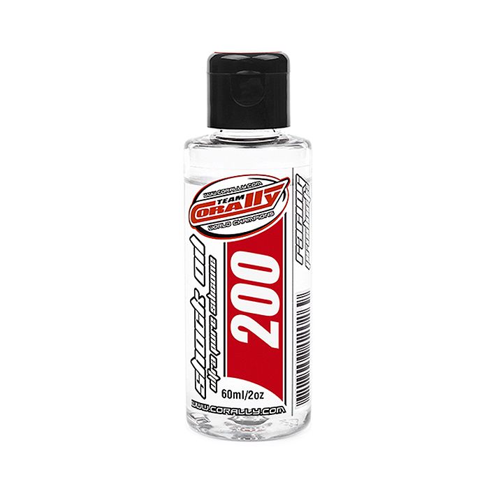 Corally Shock Oil Ultra Pure Silicone 200 Cps 60ml / 2oz