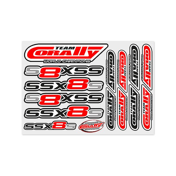 Corally Stickersheet Ssx8s Precut 210x148mm 1 Pc