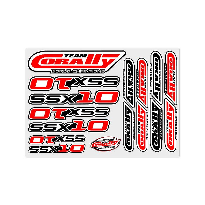 Corally Stickersheet Ssx10 Precut 210x148mm 1 Pc
