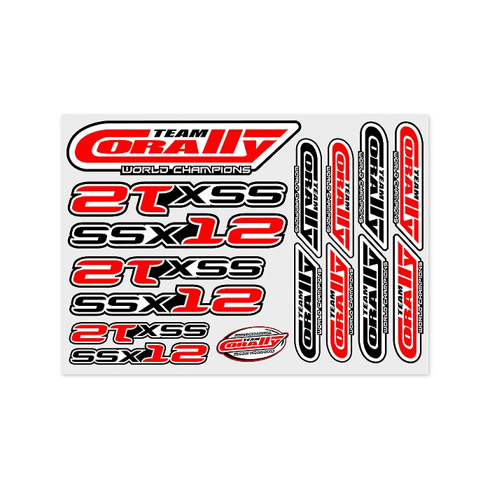 Corally Stickersheet Ssx12 Precut 210x148mm 1 Pc