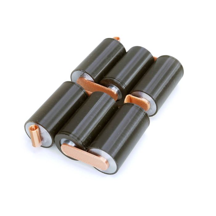 Centro Vintage Dummy 6 Cells Pack With Hardware (3d Printed)