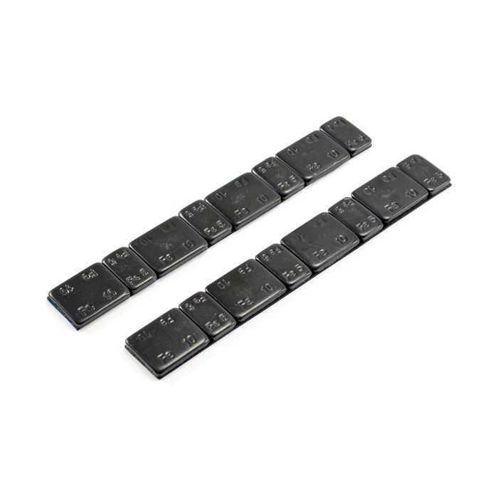 CENTRO BLACK CHASSIS WEIGHTS w/ADHESIVE 5G/10G X 2 STRIPS