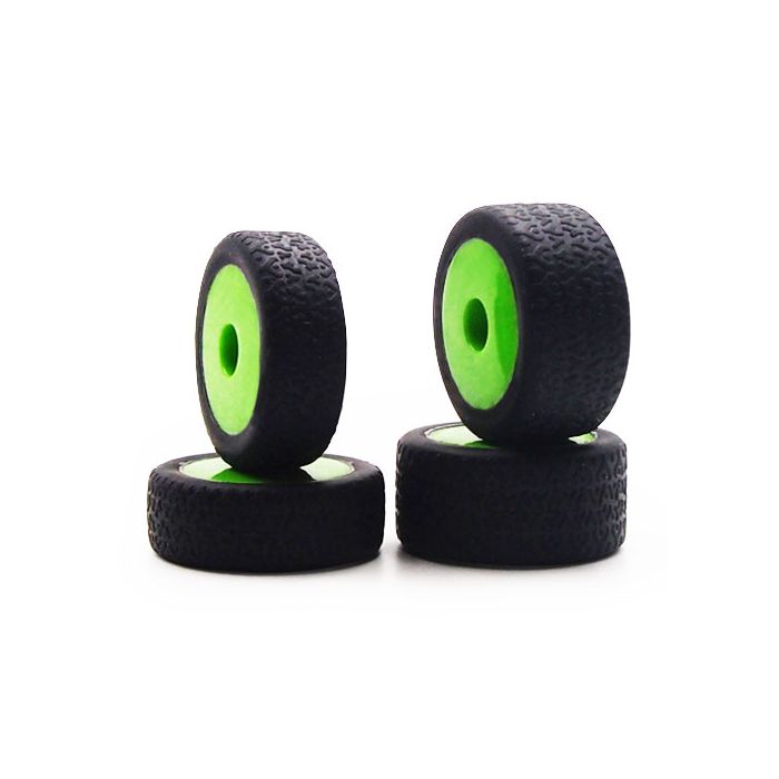 Carisma GT24B Green Wheels/ Tyres Mounted