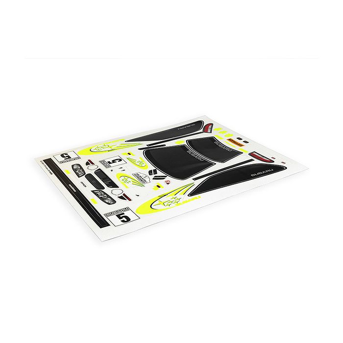 Carisma GT24 Subaru Decal Sheet Set