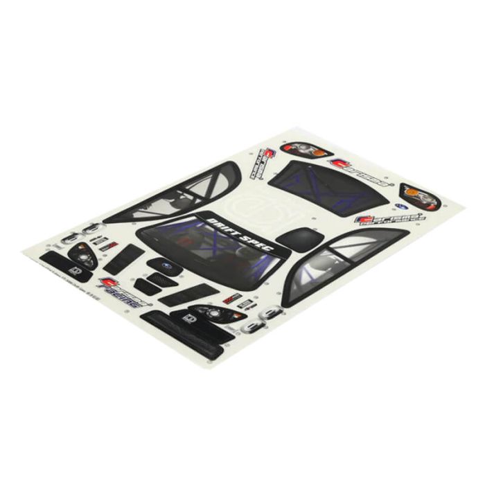 Carisma GT24 Subaru Sti Drift Spec Decal Set