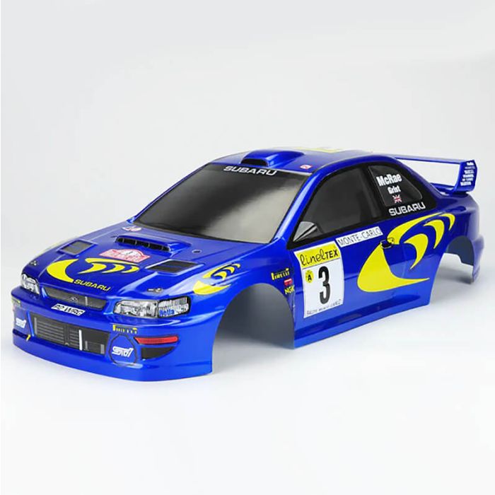 Carisma M48S 1/8 1997 Subaru Impreza WRX WRC Clear RC Car Body
