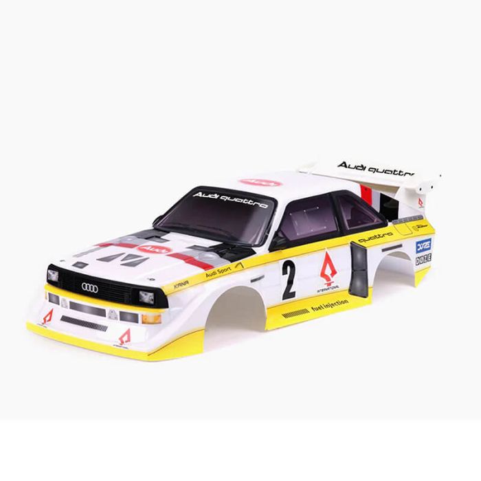 Carisma 1/8 M48S Audi Sport Quattro S1 WRC RC Car Clear Body