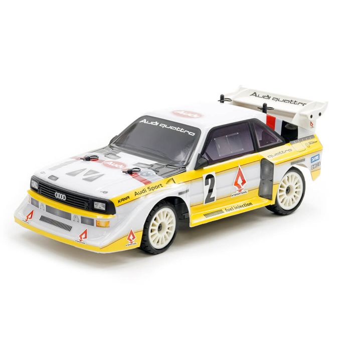 Carisma 1/24 GT24 Audi Sport Quattro S1 WRC Brushless RTR RC Car