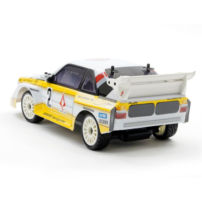 Carisma 1/24 GT24 Audi Sport Quattro S1 WRC Brushless RTR RC Car