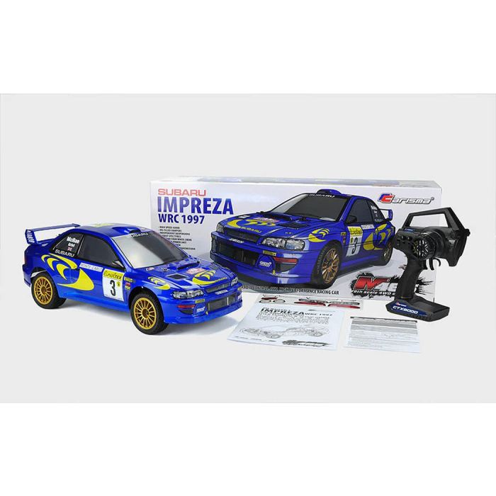 Carisma 1:8 M48S 1997 McRae Subaru Impreza ARTR (no Batt/Cgr) RC Rally Car
