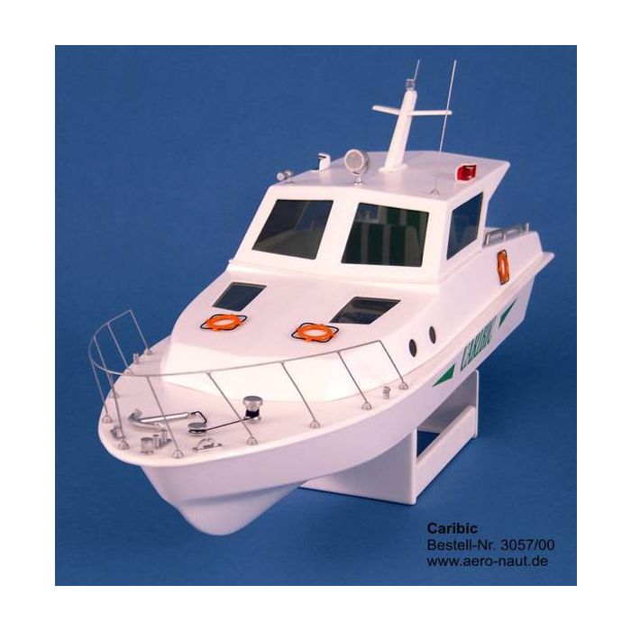 Aero-Naut Caribic Motor Yacht 1:32 Scale RC Boat Kit
