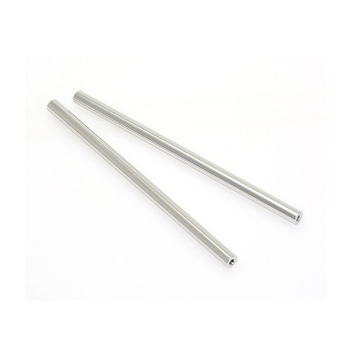 CEN Racing M3x117mm Threaded Aluminium Link (Silver Anodized) , 2pcs