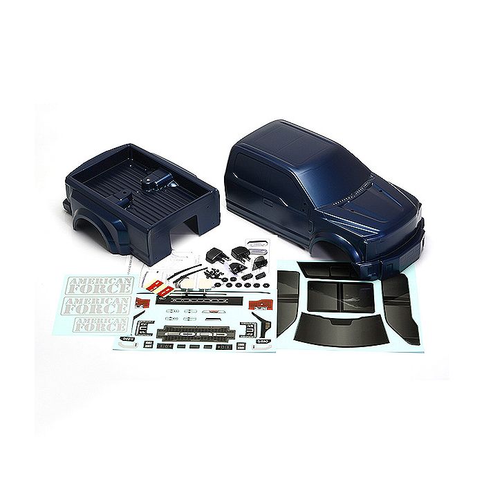 CEN Racing Ford F-450 SD Complete Body Set (Blue Galaxy)