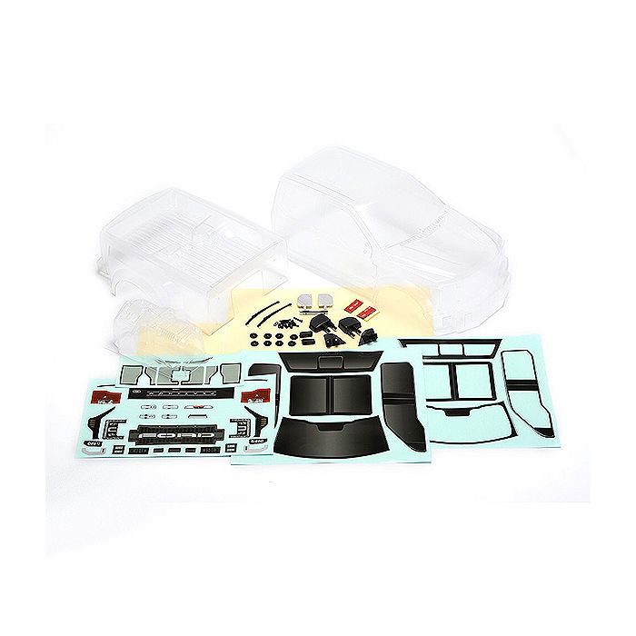 CEN Racing Ford F-450 SD Complete Body Set w/ Light Bucket ( Clear)