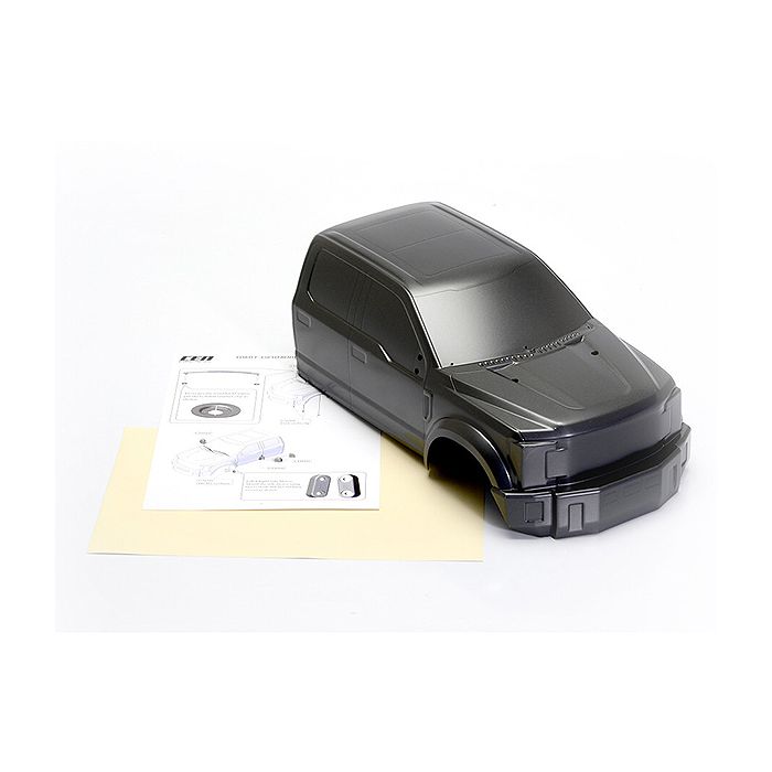 CEN Racing Ford F-450 SD Front Body (Grey Titanium, Front Only)