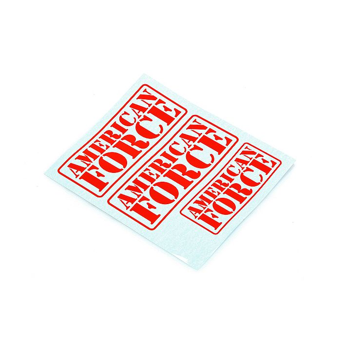 CEN Racing American Force Decal (Red)