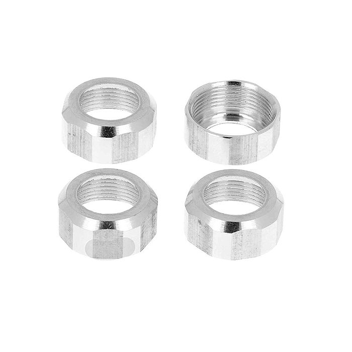 CEN Racing Shock Cap (Silver) 4pcs