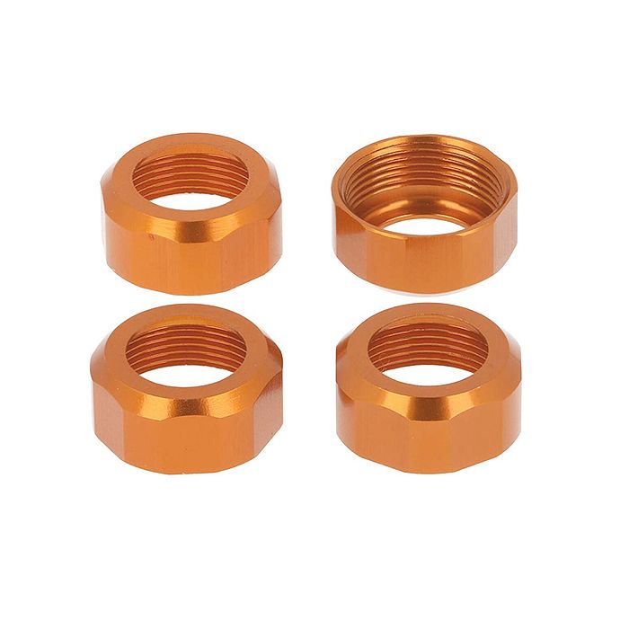 CEN Racing Shock Cap (Orange Anodized) 4pcs