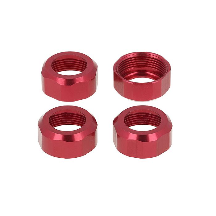 CEN Racing Shock Cap (Red Anodized) 4pcs
