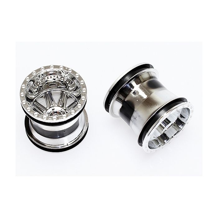 CEN Racing Monster Truck Wheel (Chrome) 2.2 X 2.4"